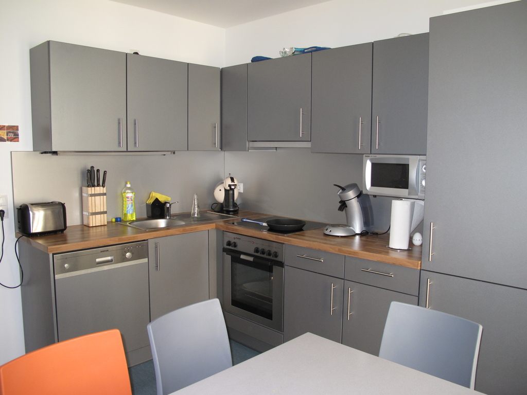 Vollausgestattete Küche in der Klarastraße