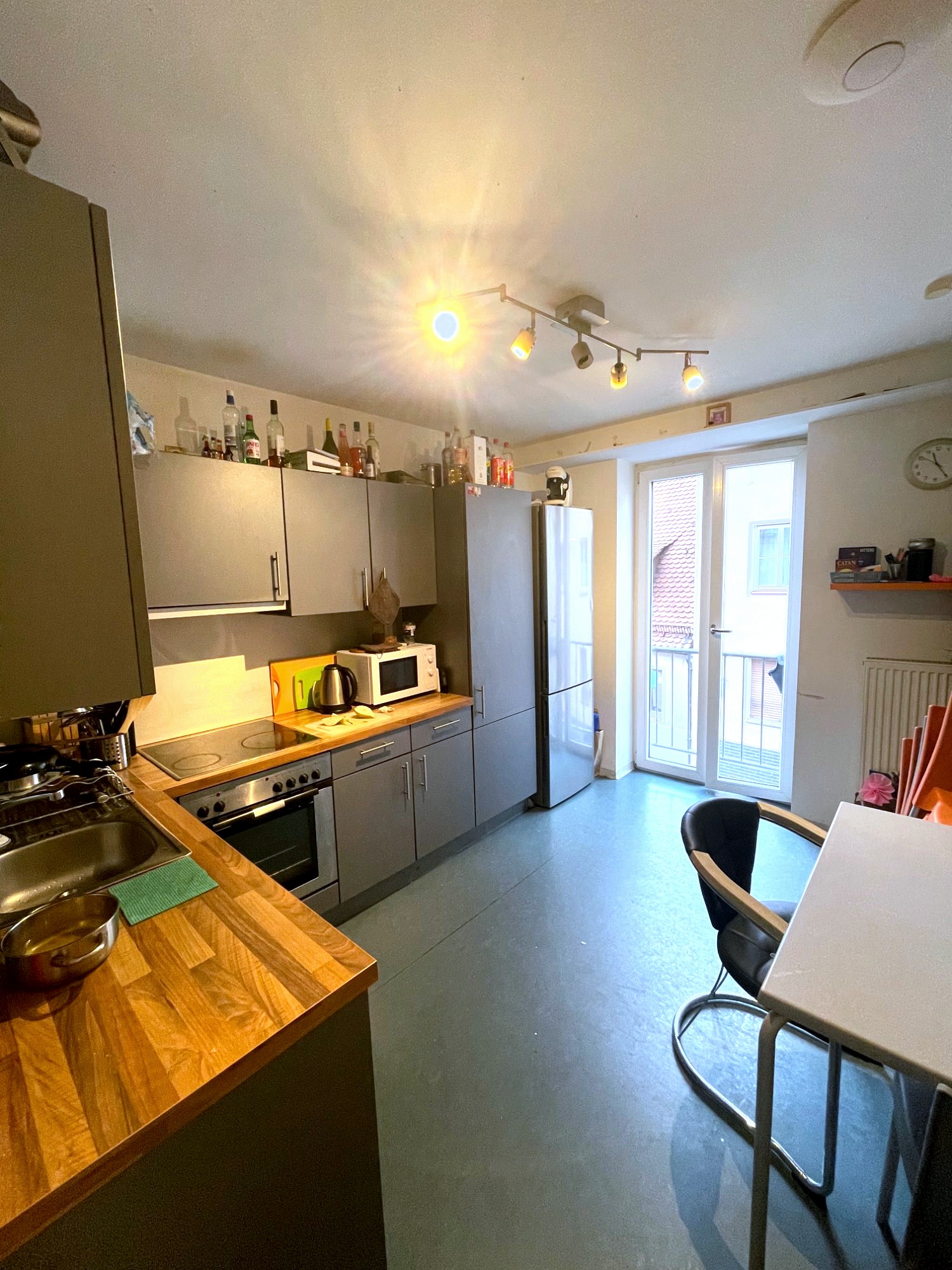 Gemeinschaftsbereich einer WG Nürnberg Wohnung