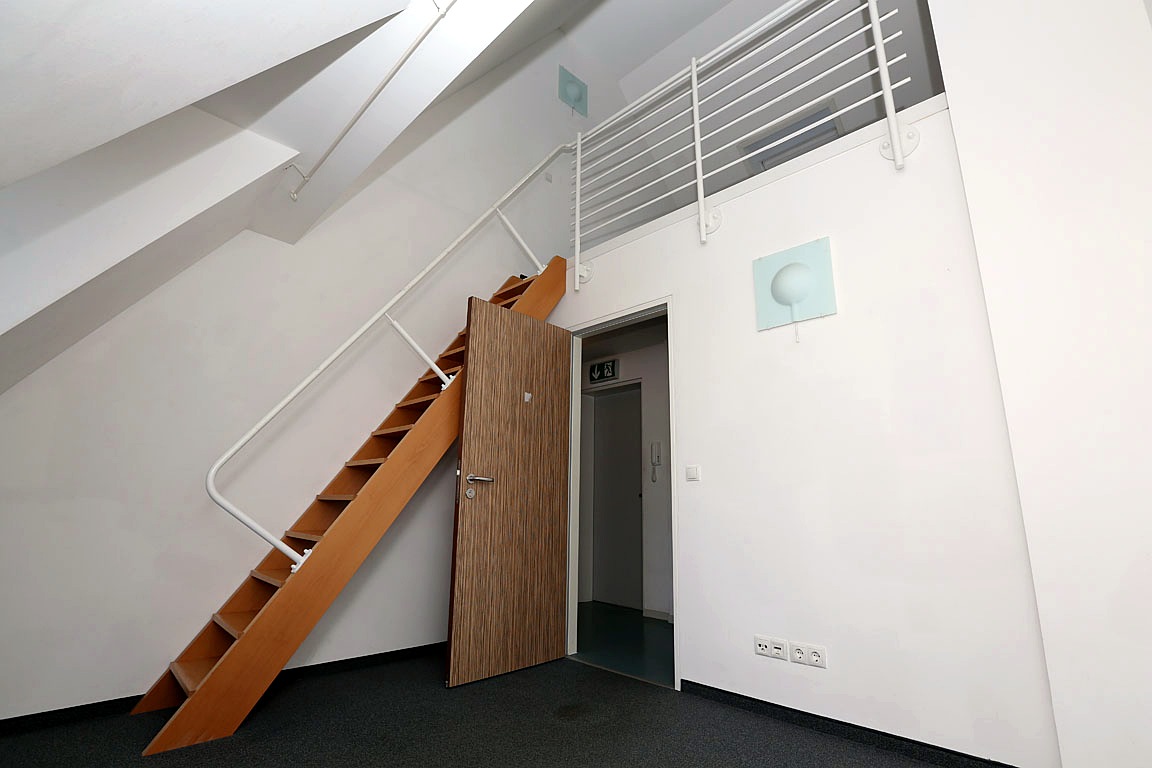 Unmöbliertes Zimmer mit Südausrichtung